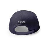 ENML Embroidered Dad Hat - Steel Blue back