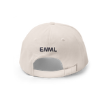 ENML Embroidered Dad Hat - Pastel Cream back