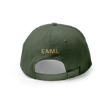 ENML Embroidered Dad Hat - Forest Green back