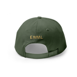 ENML Embroidered Dad Hat - Forest Green back