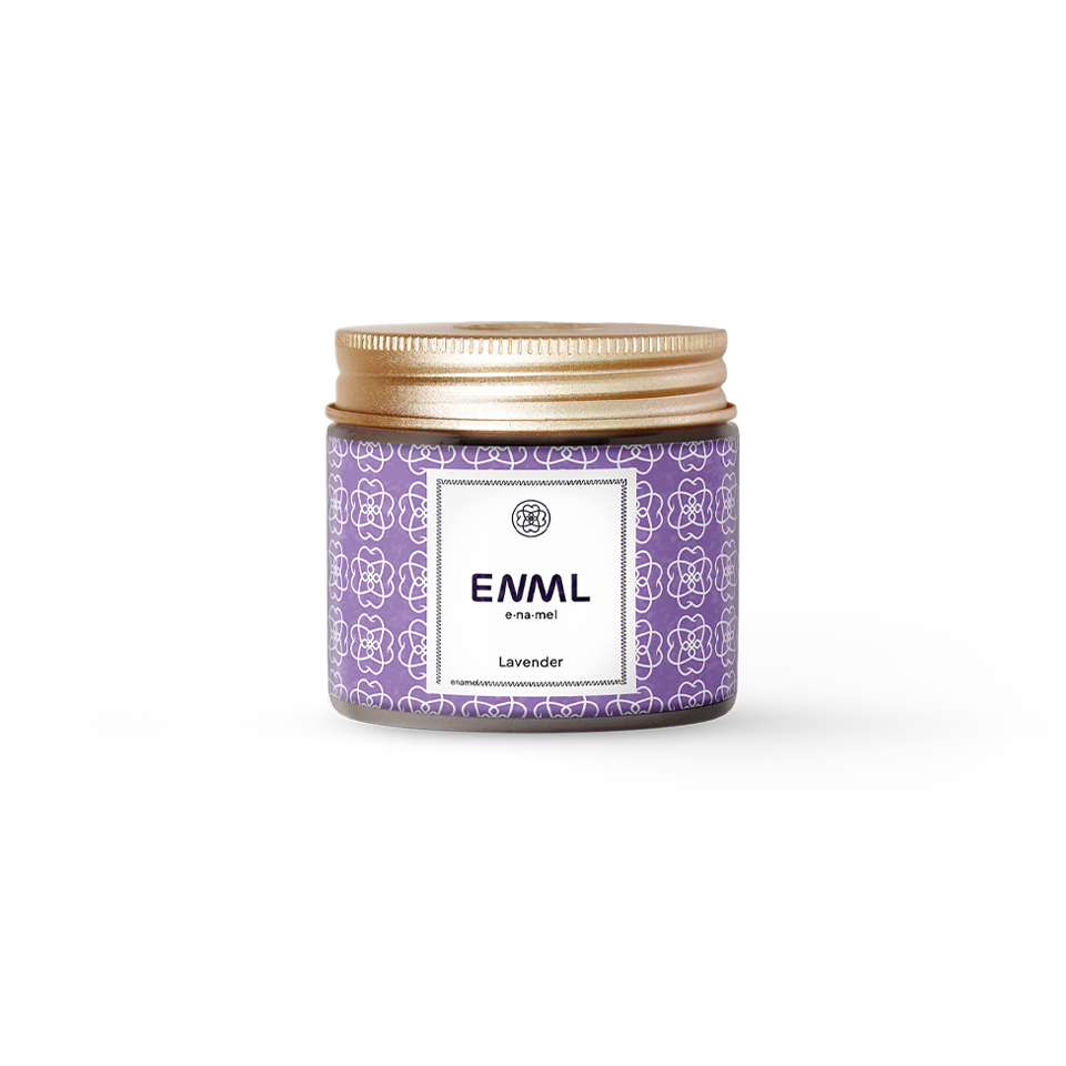 ENML Lavender Toothpaste Tablets jar