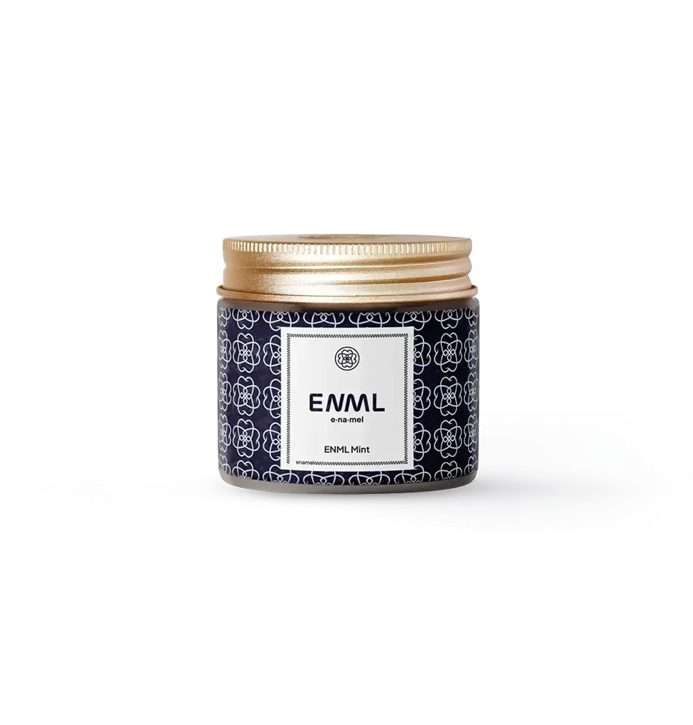 ENML Mint Toothpaste Tablets jar - Flavor Collection