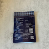 ENML Mouth Tape back of package - instructions, ingredients (aloe vera, collagen, CoQ10, vitamin B5, vitamin E), benefits for nasal breathing and sleep